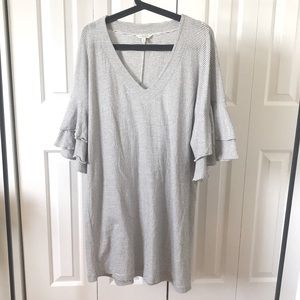 LUCKY BRAND stripped cotton mini dress size XL